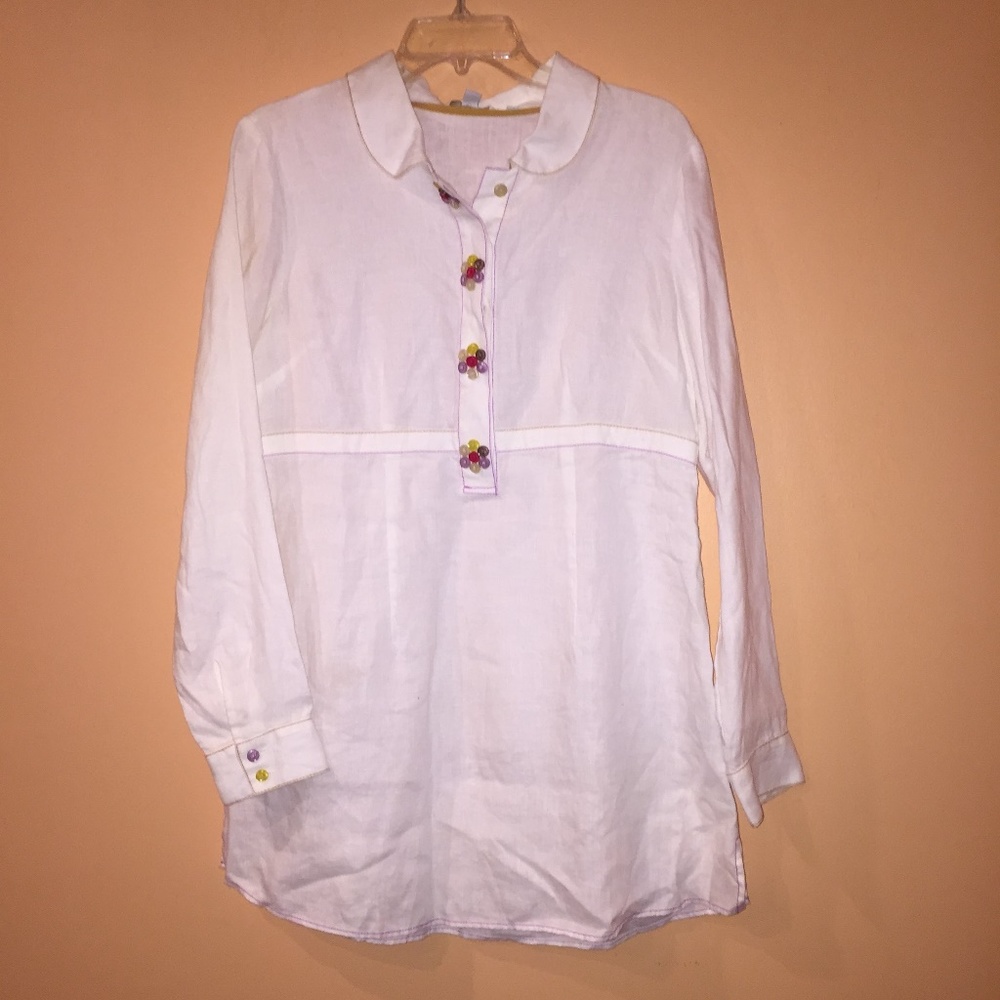Women’s BODEN Linen Shirt Dress | Size 10 |